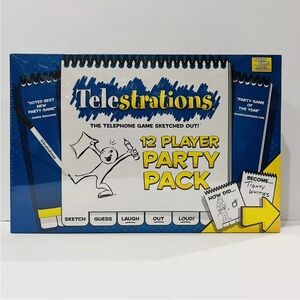 Telestrations 12 Player Party Pack More Laughs & More Fun.